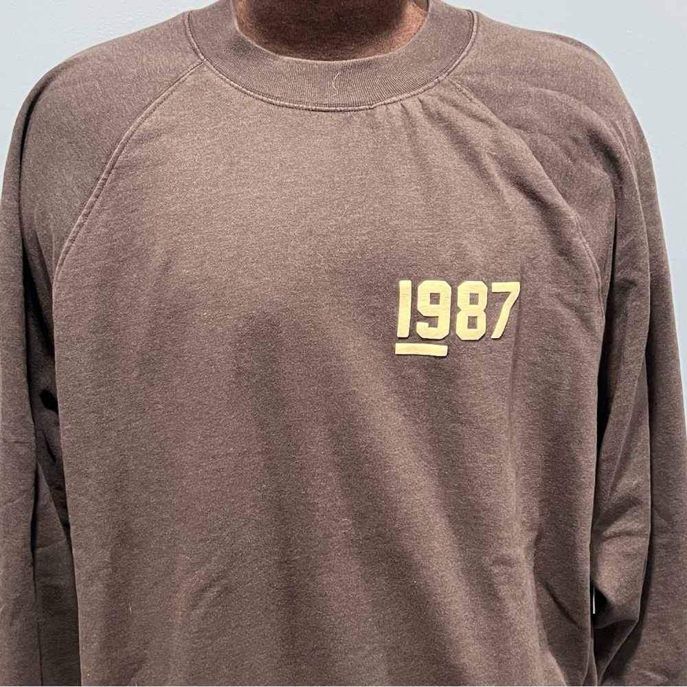 Vintage inspired 1987 Pullover Crewneck Sweatshirt Sweater XL throwback - Picture 3 of 7